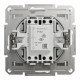 Вимикач картковий механічний Schneider Electric Asfora без рамки білий (EPH6270121)
