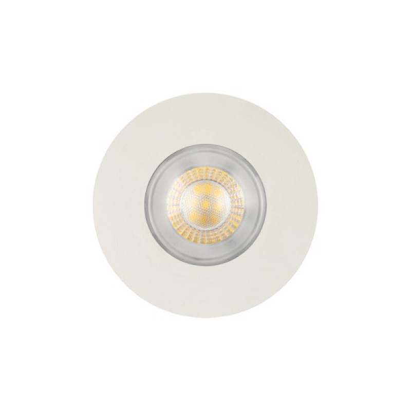 Точковий світильник Kanlux 38260 Fizu LED 1x4.8W 4000K IP44 білий