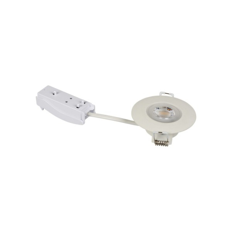 Точковий світильник Kanlux 38260 Fizu LED 1x4.8W 4000K IP44 білий