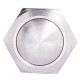 Металева кнопка Аско-Укрем TYJ 22-231 1NO+1NC (A0140010128)