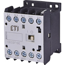 Миниатюрный контактор ETI 004641102 CEC 09.10-24V DC (9A; 4kW; AC3)
