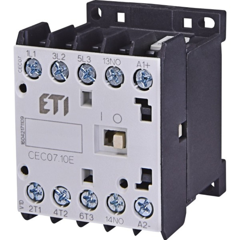Миниатюрный контактор ETI 004641102 CEC 09.10-24V DC (9A; 4kW; AC3)