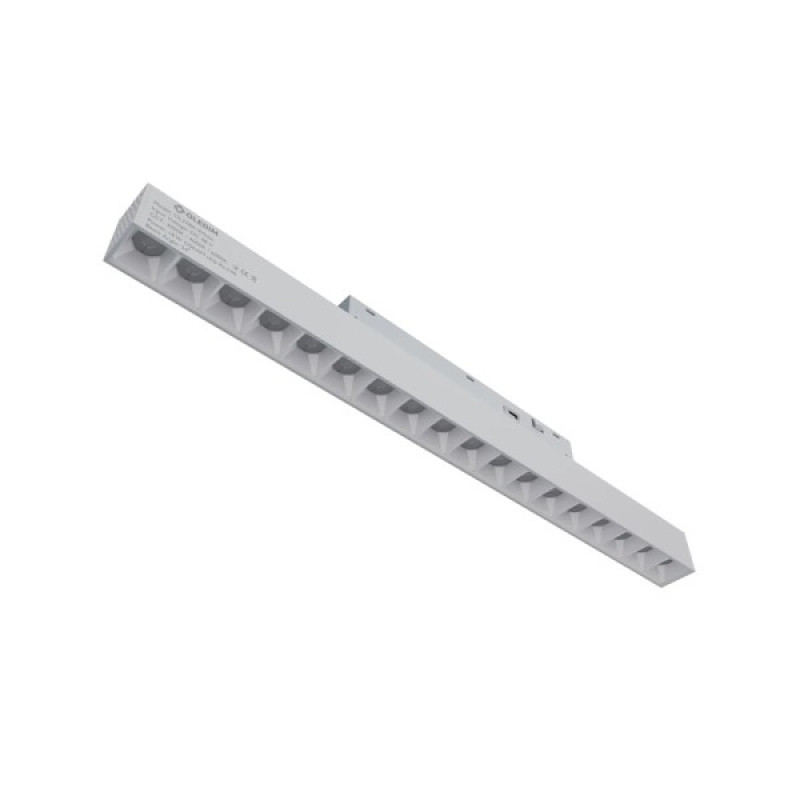 Магнитный трековый светильник Oledim 7771632 OL328A 18W 3000K/4000K/6000K 62Lm IP20 White