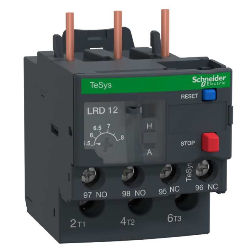 Теплове реле Schneider Electric LRD12 5,5-8A