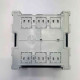 Бокс пластиковый СКИМ 06 модулей встроенный IP40 черный прозрачная дверца ( С11902020 )