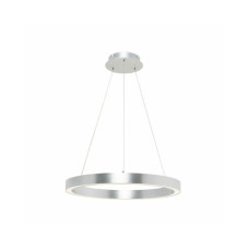 Підвісний світильник, люстра Zuma Line PL200910-400-SL Carlo LED 1x30W 4000K 2500Lm IP20 сріблястий (5905316606364)
