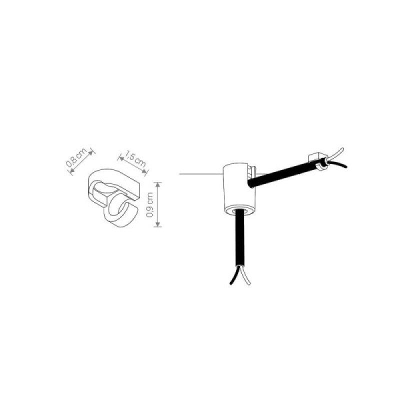 Крепления Nowodvorski 8393 Cameleon Mounting B Bl