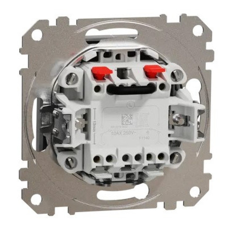 Выключатель для жалюзи Schneider Electric Sedna Design & Elements алюминий SDD113104