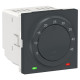 Комнатный термостат Schneider Electric NU350154 со встроенным датчиком 8А (антрацит)