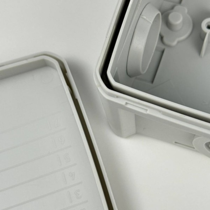 Коробка распределительная СКИМ K115-1 114х114х54+лапки серая IP65 ( B1102009 )