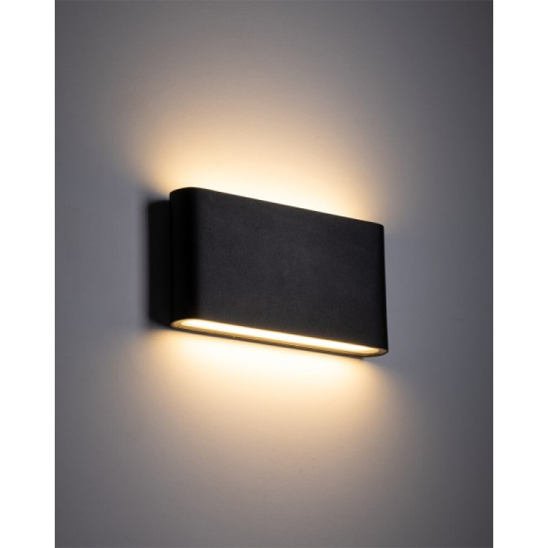Вуличний світильник TK Lighting 18185 Arwena M LED 2x6W 3000K 680Lm IP54 чорний