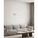 Бра, настенный светильник Italux WL-22782-GD Amaya LED 1x20W 3000K-6000K 1200Lm IP20 золотой