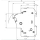 Разъединитель предохранитель ETI 002560004 EFD 14 3p