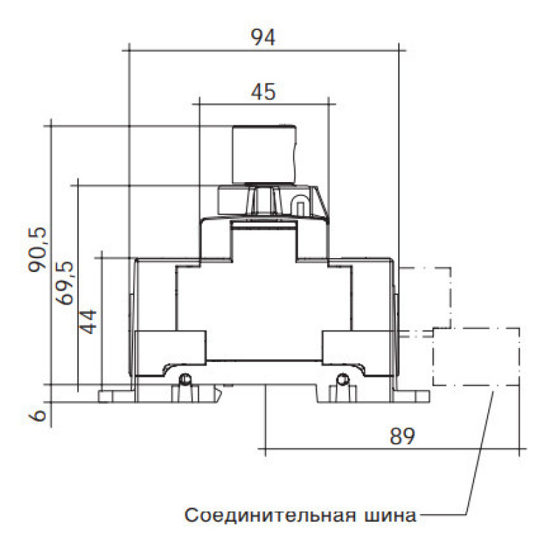 Переключатель Hager HI403R до 50мм2