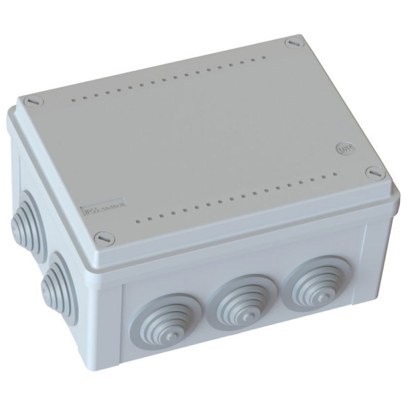 Коробка ответвительная DKC 54000 150х110х70мм с кабельными вводами IP55