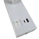 Светильник настенный Violux SNAKE USB+Type-C 5W 4200K 250Lm IP20 белый ( 552002 )