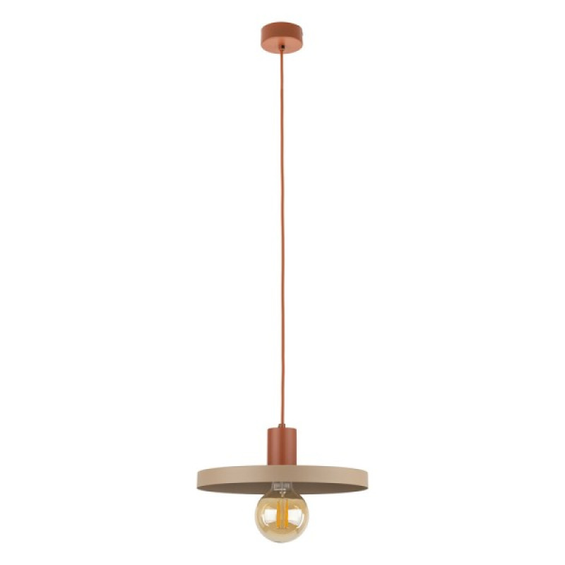 Подвесной светильник, люстра TK Lighting 10954 Sila E27 1x15W IP20 бежевый