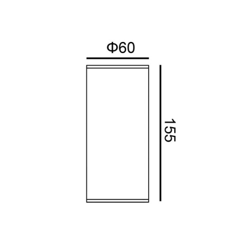 Вуличний світильник Italux OPN-3021B-3K Rima LED 1x10W 3000K 938Lm IP54 чорний