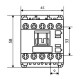 Мініконтактор Аско-Укрем ПМ 0-12-01 C7 36В LC1-K1201 (A0040010140)