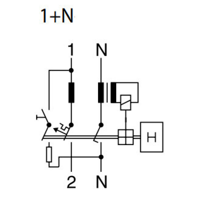 Диф автомат Eaton (Moeller) HNB-B20/1N/003