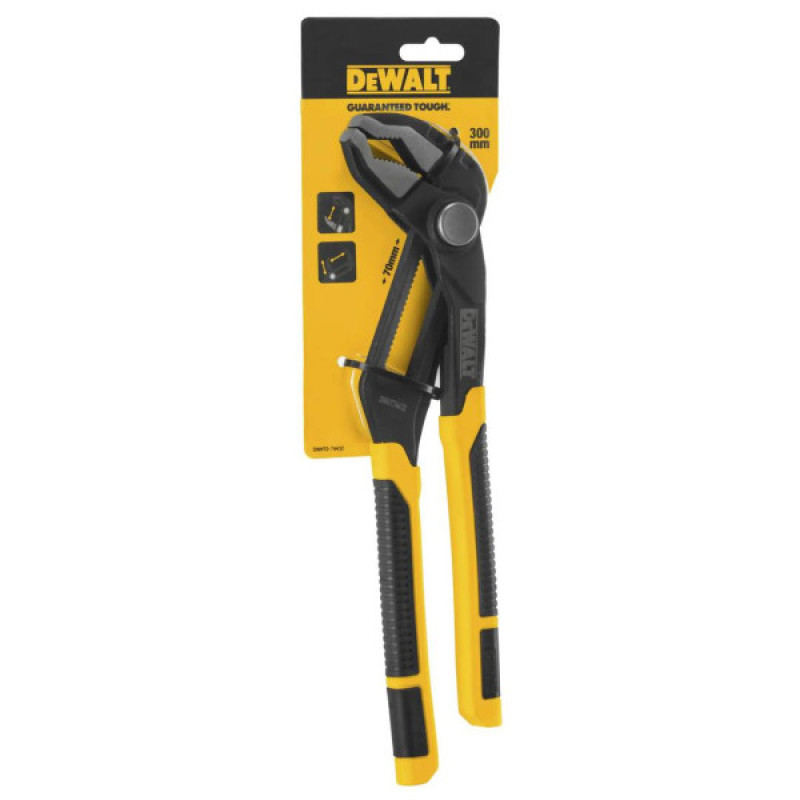 Переставные сантехнические пассатижи DeWALT DWHT0-74432 300мм