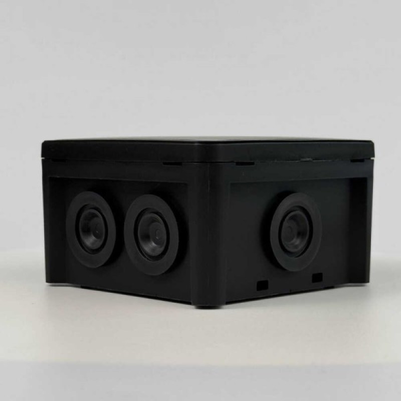 Коробка распределительная СКИМ K85B-0 88х88х52 черная IP54 ( B1102024 )
