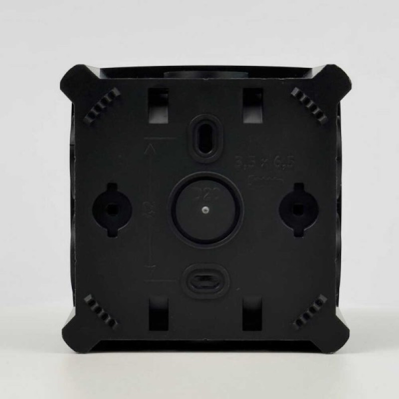 Коробка распределительная СКИМ K85B-0 88х88х52 черная IP54 ( B1102024 )