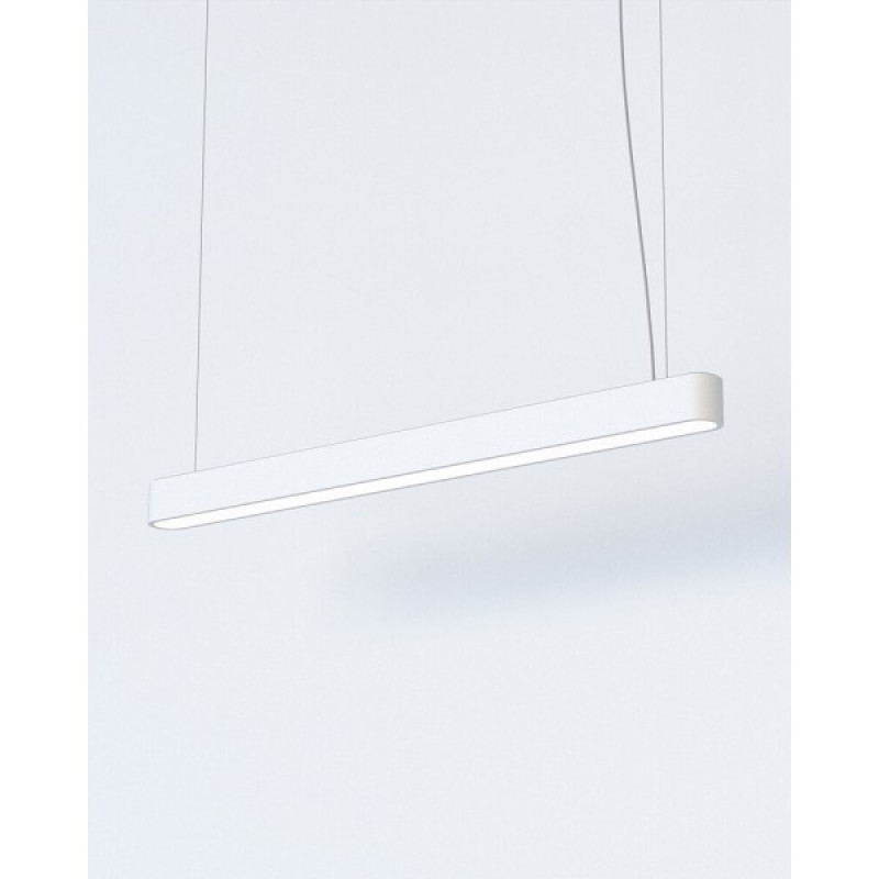 Подвесной светильник, люстра Nowodvorski 7547 Soft LED T8LED 1x16W 3000K 2300Lm IP20 белый
