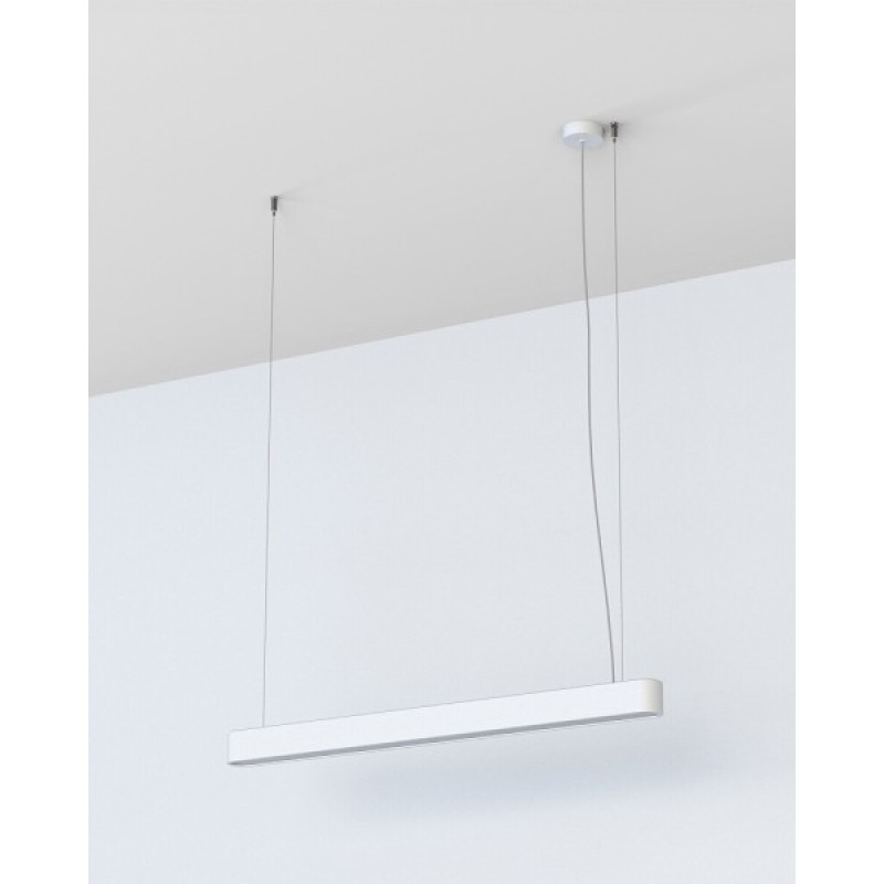 Подвесной светильник, люстра Nowodvorski 7547 Soft LED T8LED 1x16W 3000K 2300Lm IP20 белый