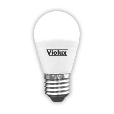 Лампа светодиодная QUANTUM G45 6W E27 4000K Violux ( 813230 )