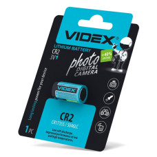 Литиевая батарейка Videx CR2 (CR2 1pc) 1 шт