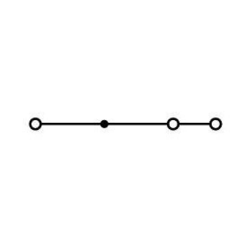 Клемма Wago 780-631 2,5мм² (серая)