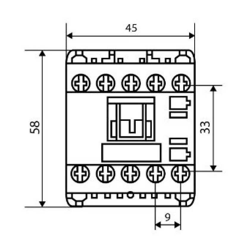 Мініконтактор Аско-Укрем ПМ 0-16-01 C7 36В LC1-K1601 (A0040010142)