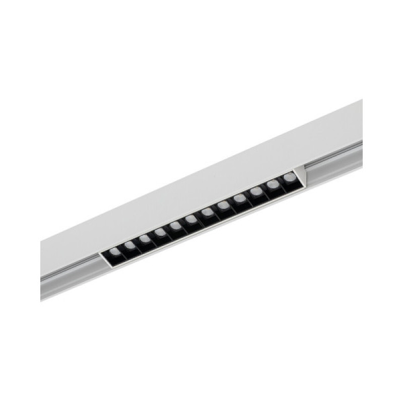 Магнітний трековий світильник Nowodvorski 11632 LVM Focus LED 1x9W 3000K 800Lm IP20 білий