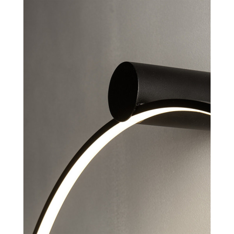 Люстра Nowodvorski 10865 Circolo LED M 1x21W 4000K 700Lm IP20 чорна