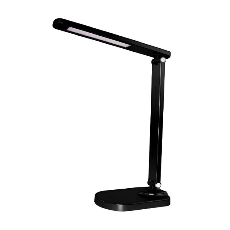 Настільна лампа Zuma Line 1601 LED 1x6W 4000K 350Lm IP20 чорна (5905316606616)