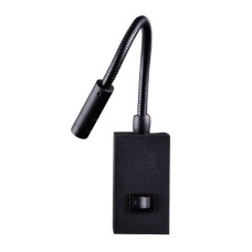 Бра, настенный светильник MJ-Light MJ00108 WLB036 LED 1x3W 3000K IP20 черный