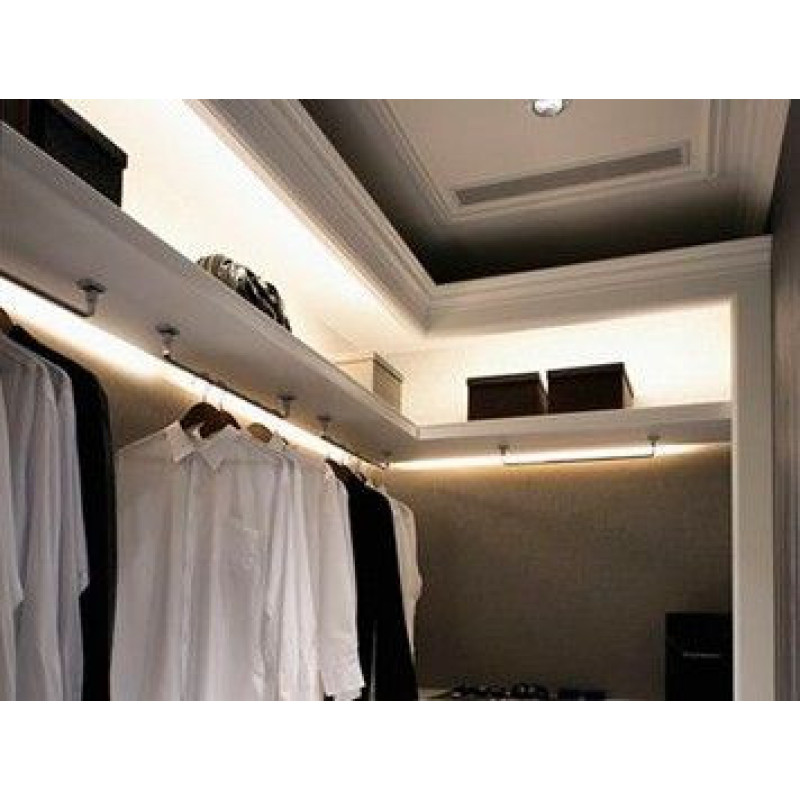 LED лента COLORS 120-2835-12V-IP33 8.4W 770Lm 3000K 5м (D8120-12V-5mm-WW)