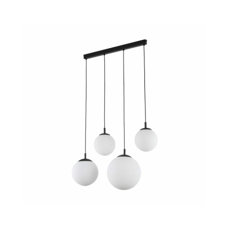 Підвісний світильник, люстра TK Lighting 4790 Esme E27 4x15W IP20 Чорний