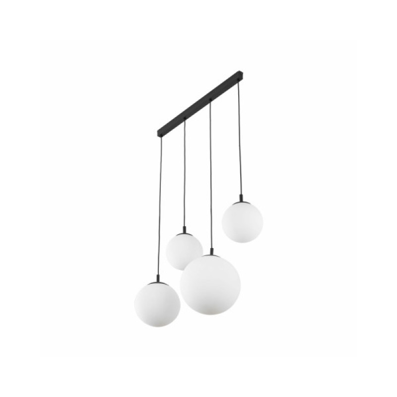 Підвісний світильник, люстра TK Lighting 4790 Esme E27 4x15W IP20 Чорний