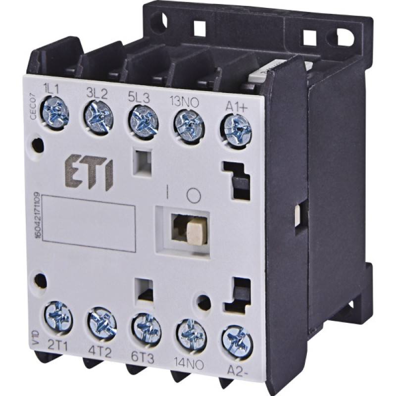 Миниатюрный контактор ETI 004641200 CEC 07.4P 230V АС (7A; 3kW; AC3) 4р (4 НО)