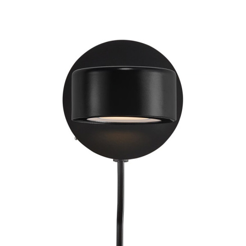 Бра, настенный светильник Nordlux 2010821003 Clyde LED 1x4W 2700K 350Lm IP20 черный