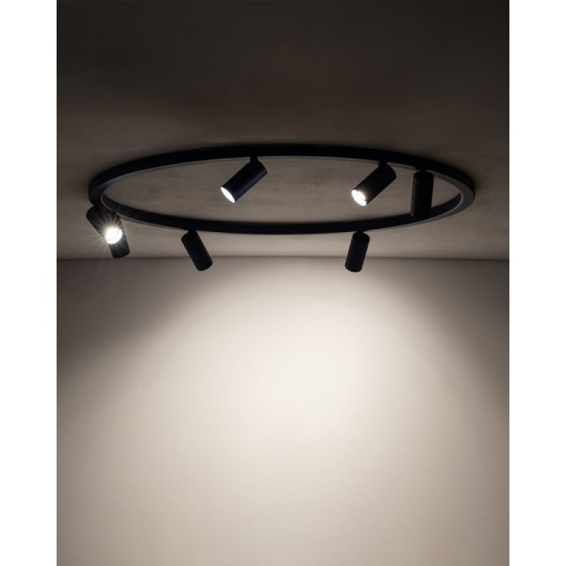 Люстра Nowodvorski 11947 Fourty Round GU10 R35 7x10W IP20 синяя