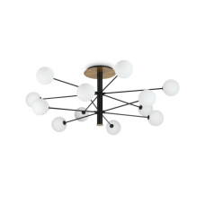 Люстра Ideal Lux 273709 Cosmopolitan G9 12x15W IP20 черная
