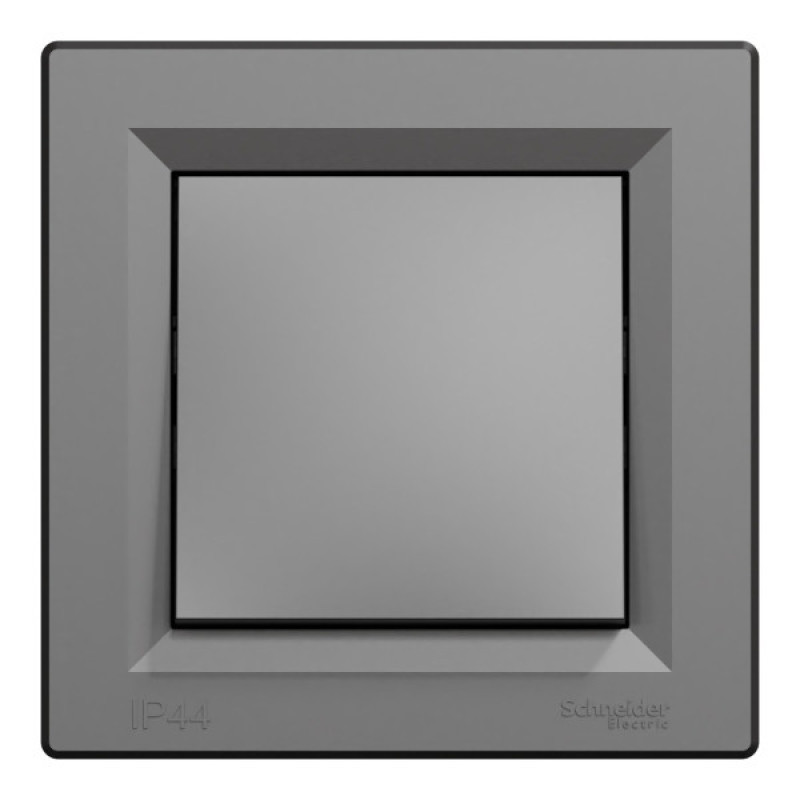 Одноклавишный выключатель Schneider Electric Asfora EPH0100271 (антрацит)