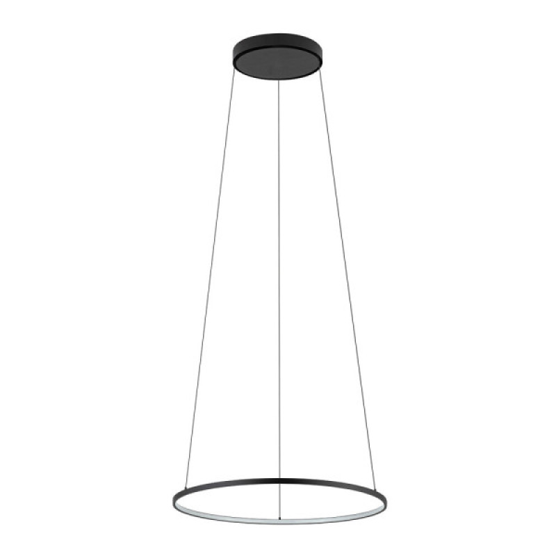 Люстра Nowodvorski 10813 Circolo LED S 1x18W 3000K 560Lm IP20 черная