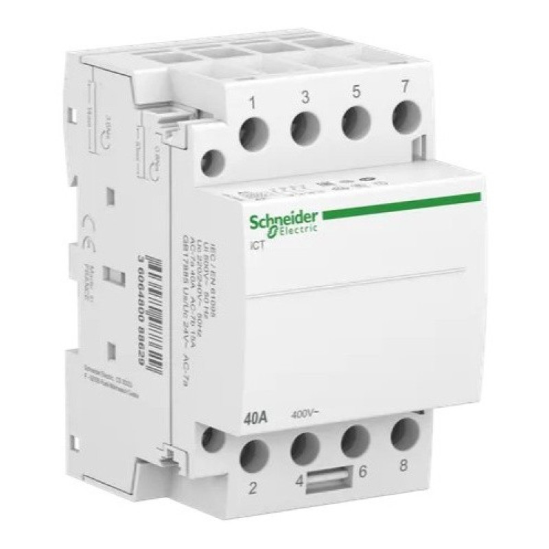 Контактор iCT Acti9 40А 230В 4НО Schneider Electric