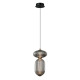 Підвісний світильник, люстра Italux PND-8545-2A-AB-SG Nico LED 2x11W 3000K 294Lm IP20 димчастий