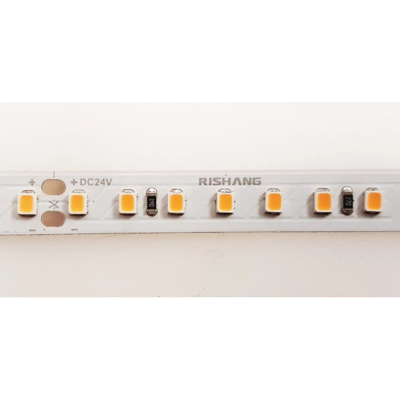 LED стрічка RISHANG 128-2835-24V-IP20 12W 1549Lm 6500K 5м (RD00C8TC-A-W)