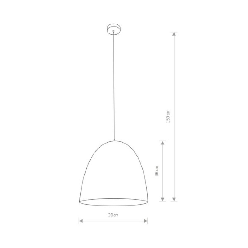 Подвесной светильник, люстра Nowodvorski 10323 Egg M E27 1x40W IP20 Белый